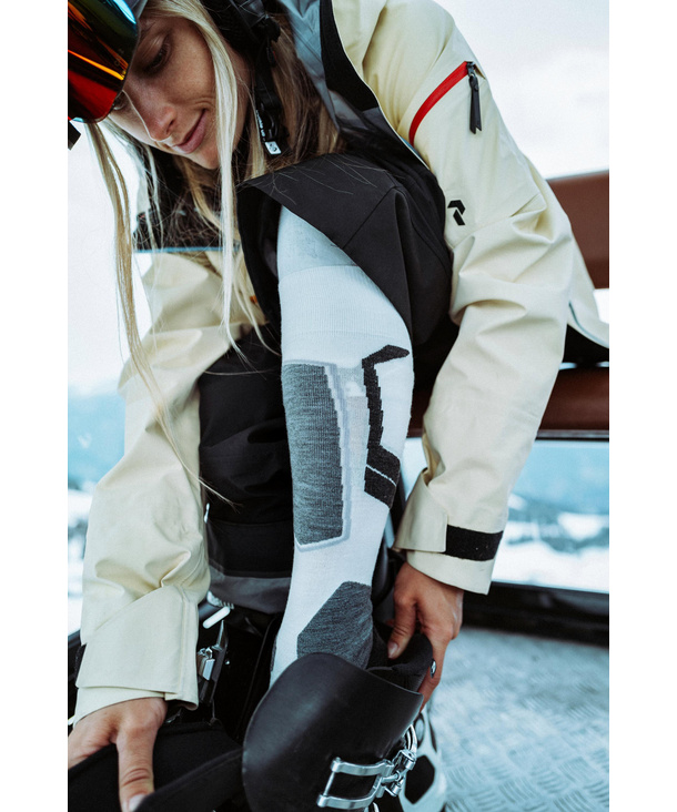 FALKE Ladies Technical ski socks SK4 Pink/Grey