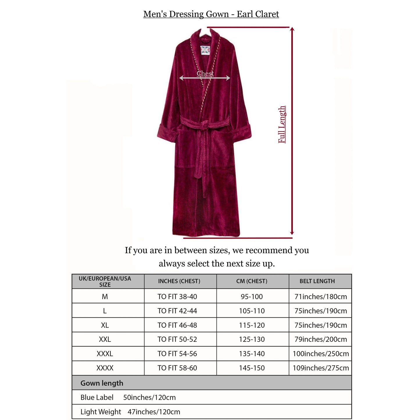 Bown of London Earl Dressing Gown