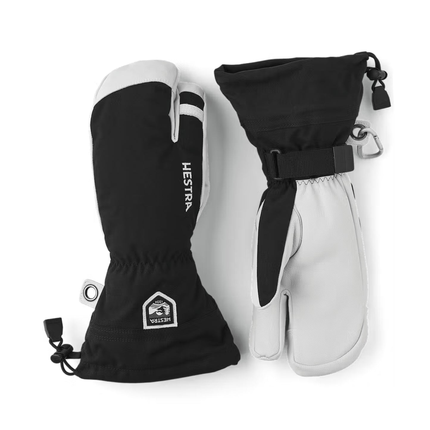 Hestra 3 Finger Heli Ski Glove black