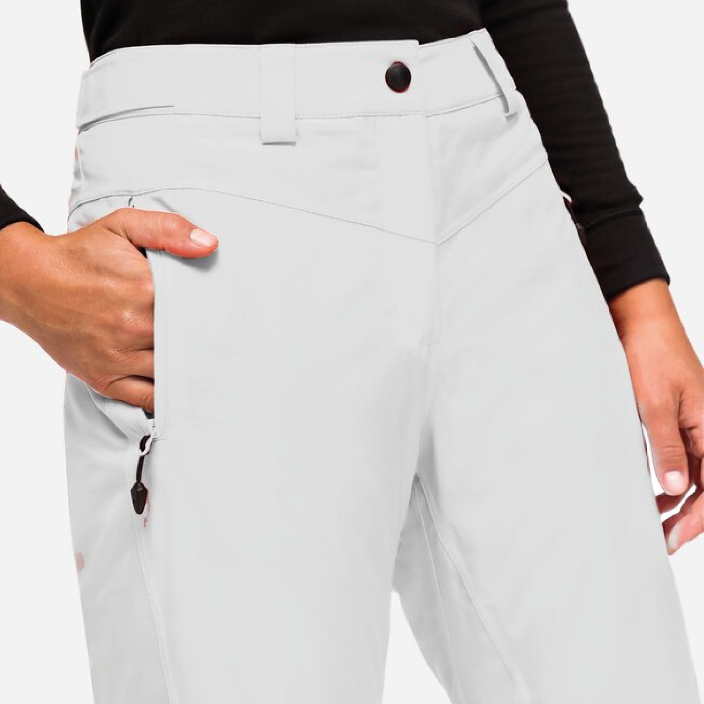 Maier Womens Ronka Ski Pants White