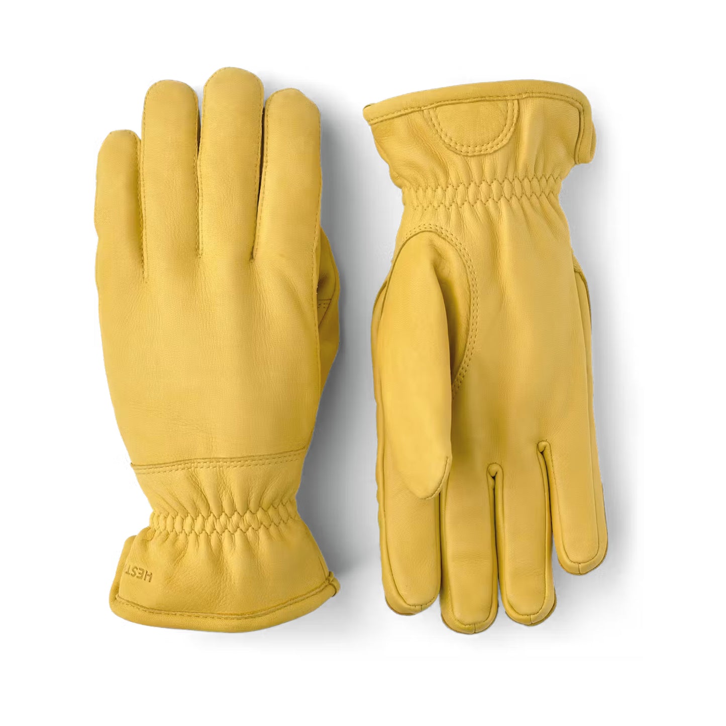 Hestra leather day gloves Sport Classic Deerskin (Soft Yellow)