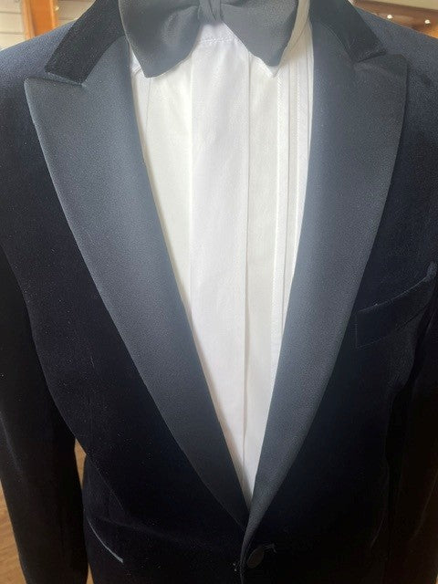 Formal Navy Velvet Dinner Jacket