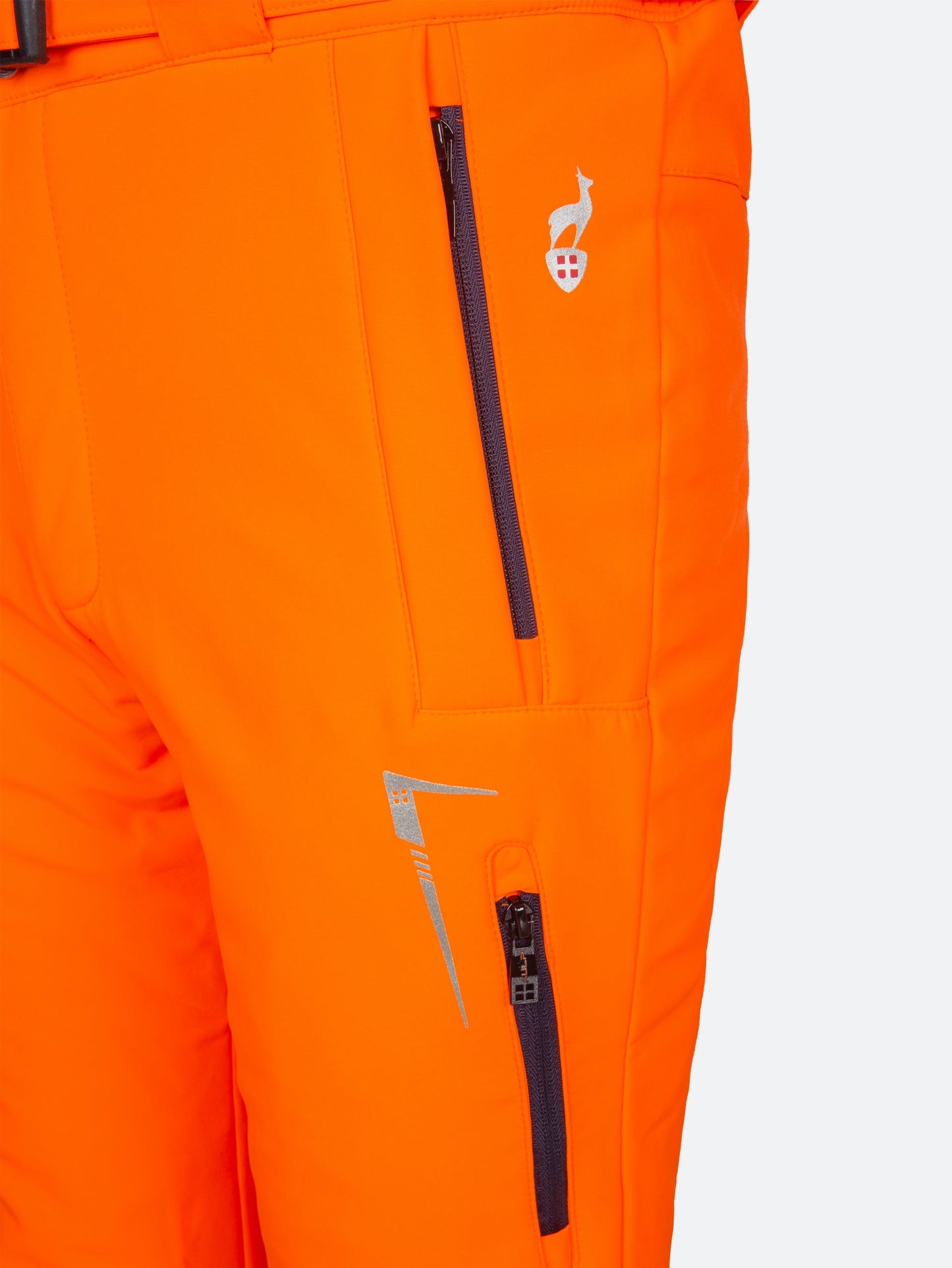 Aulp Mens Sarto Ski Trouser-Colour Vermillon