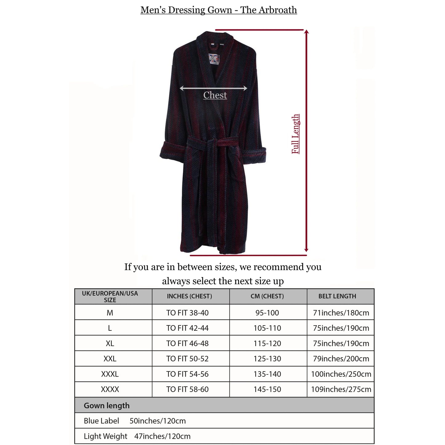 Bown of London Arbroath Dressing Gown